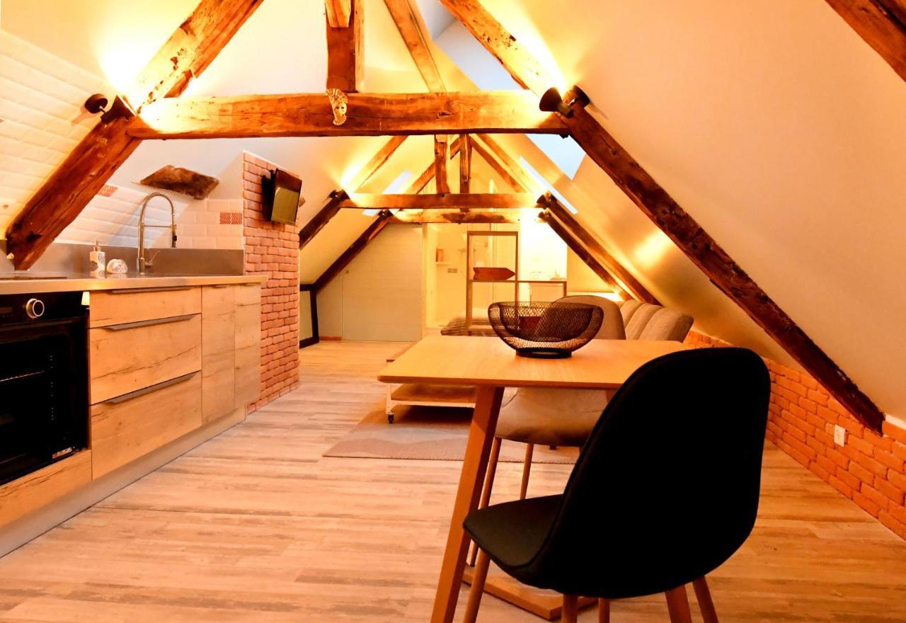 로데즈 Loft Sous Les Combles - Loft Under The Rafter 아파트 외부 사진
