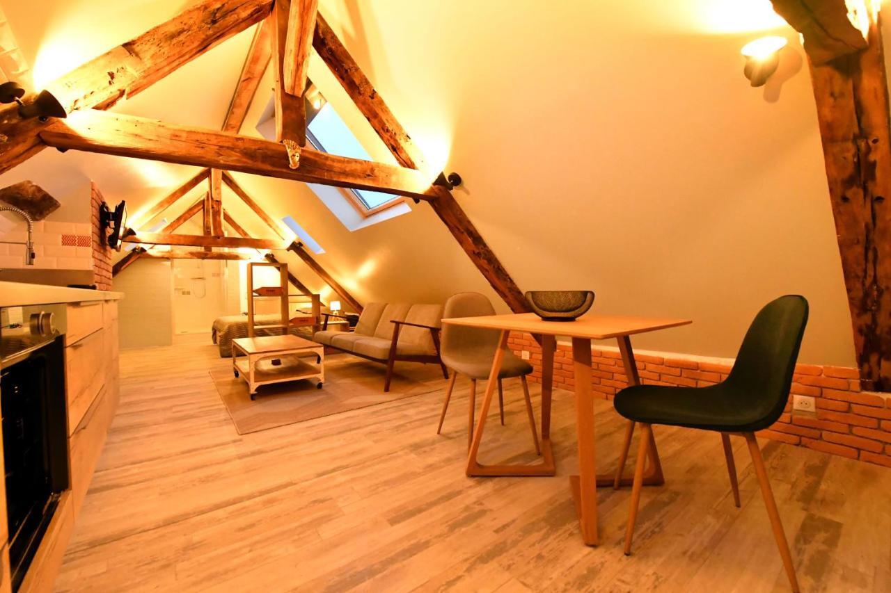 로데즈 Loft Sous Les Combles - Loft Under The Rafter 아파트 외부 사진